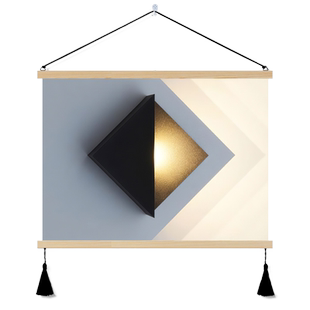 现代轻奢电表箱装饰画配电闸盒客厅开关强弱电遮挡免打孔墙壁挂画