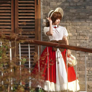 【儿童码有售】百变小樱cos服木之本樱裙曾祖父的礼物服洋装女
