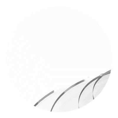 圆形亚克力板有机玻璃板带孔透明茶色黑色白色亚克力板加工定制