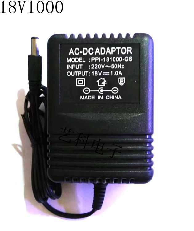 220V转18V线性变压器DC18V1000MA直流电源适配器18V1A充电器火牛