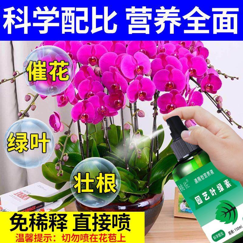 花草肥料通用蝴蝶兰专用营养液促开花适合各种花酸性植物叶面喷施