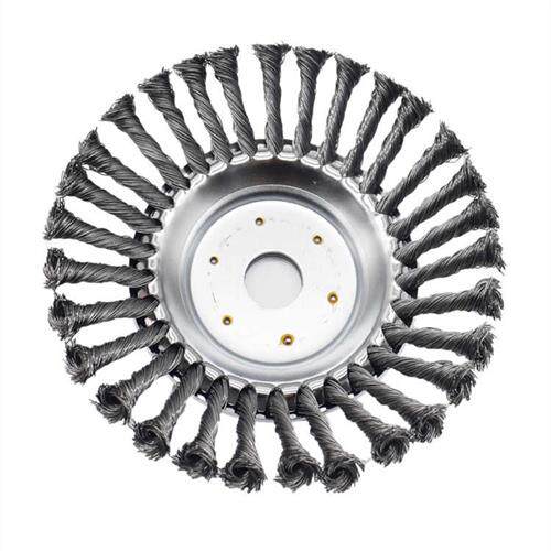 割草机多功能钢丝打草头轮除草头盘打草绳耐磨除锈电动小型打草机