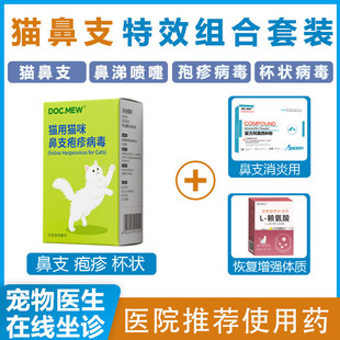 猫咪猫鼻支药泛昔洛韦宠物用疱疹病毒泛昔韦杯状鼻涕打喷嚏流眼泪