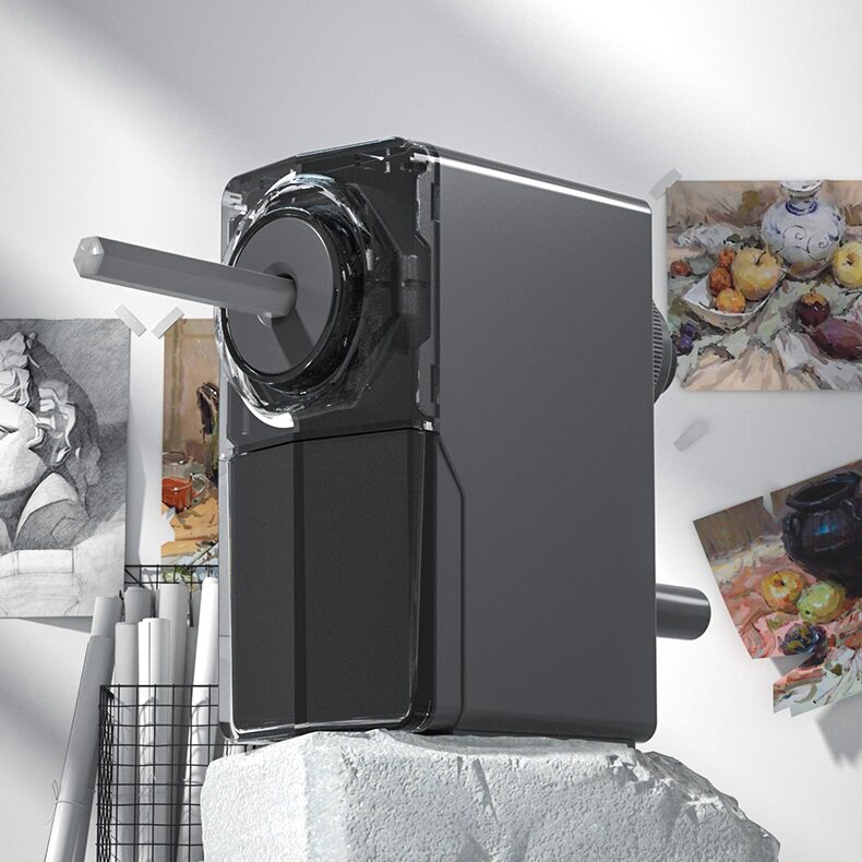 得力削笔机五档可调美术生联考用