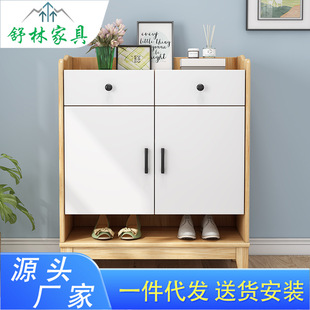 北欧家用门口2023新款 架 阳台储物柜入户鞋 柜玄关柜小户型客厅鞋
