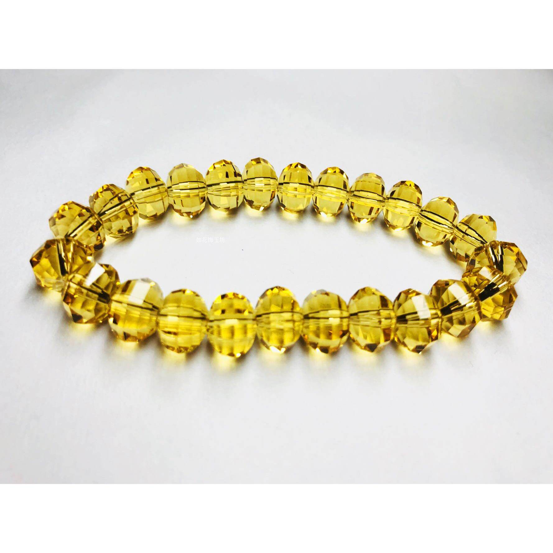 2026超闪进口奥地利水晶手链金香槟黄水晶手链奢华女韩版多层手饰
