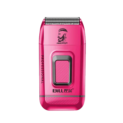 比尔比尔BL-9028红粉色光头增白神器剃发光头剃须自刮电动剃头刀