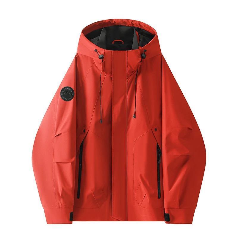 冲锋衣外套女春秋季加厚可拆卸内胆风衣派克服户外登山棉衣