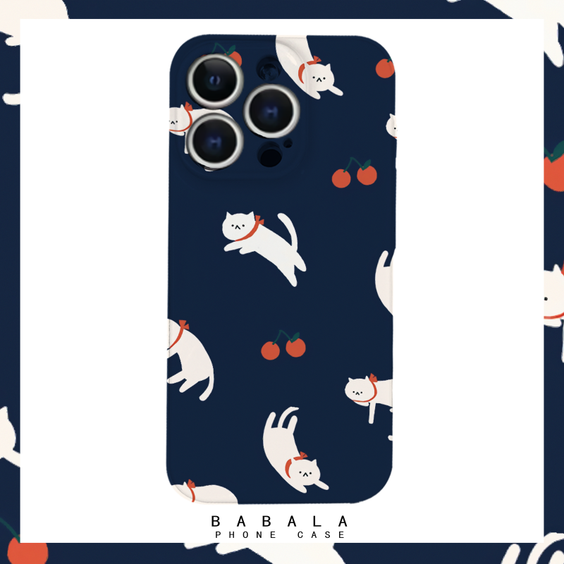 可爱萌趣猫咪小众菲林二合一手机壳适用苹果17nova14华为p70mate60小米15opporeno14vivo荣耀300iPhone16