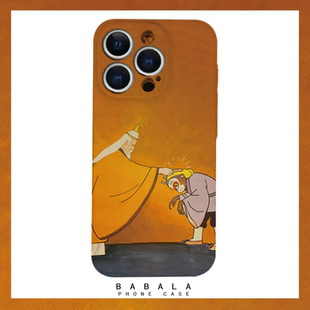 卡通西游孙悟空拜师学艺菲林二合一手机壳适用苹果17nova14华为p70mate60小米15opporen14ovi荣耀300iPhone16