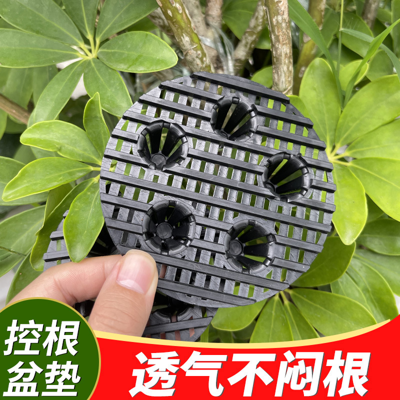 花盆控根垫片防烂根底托垫支架透气托架防漏土植物不闷根耐用