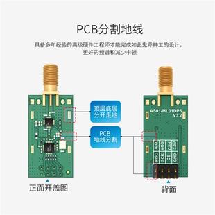 2.4G无线射频传输模块原装 LNA无线透传数传模块SPI nRF24L01