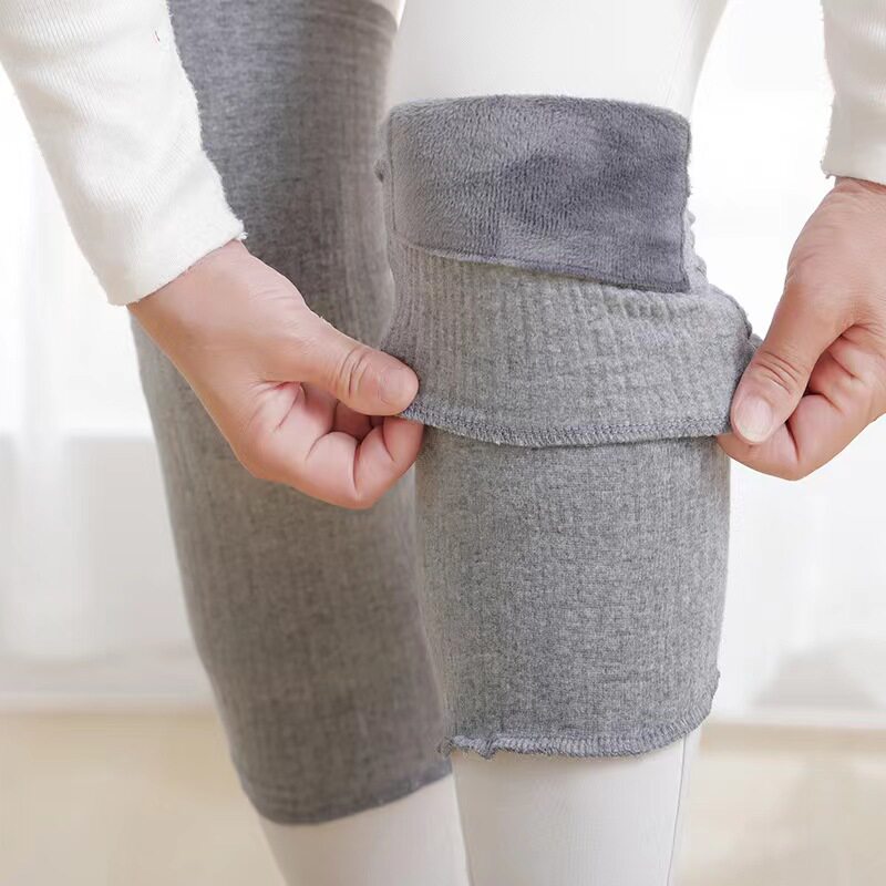 中老年高弹力加绒保暖护膝护脚踝