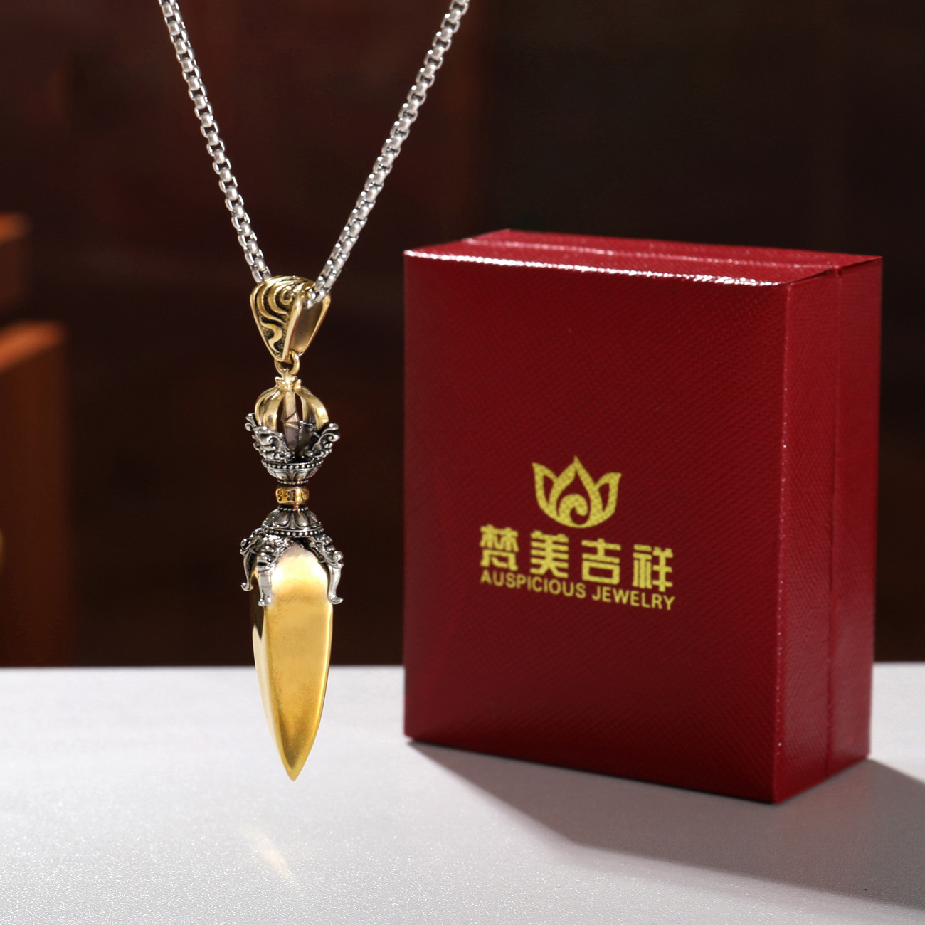 藏式金刚杵吊坠挂件吊坠