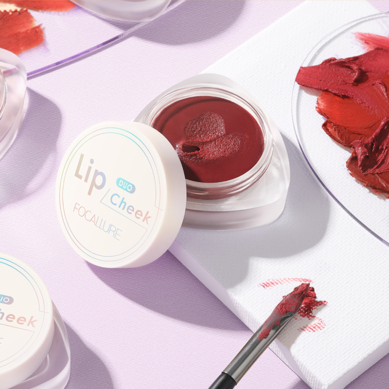 潮流新品哑光雾面丝绒唇泥慕斯质地显白红棕裸色口红Velvet Matte