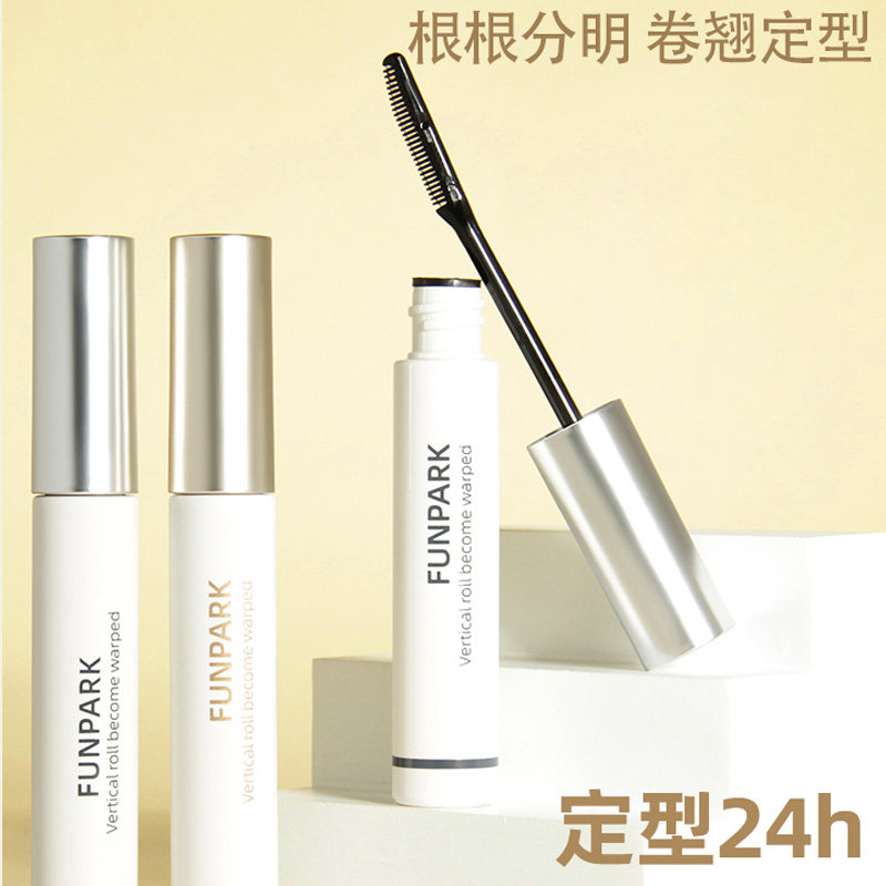 潮流新品睫毛定型液卷翘固定膏打底液防水专业化妆师雨衣小刷头透