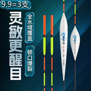 加粗醒目纳米漂高灵敏鲫鲤鱼浅水鲢鳙大物浮漂临湘野钓综合鱼漂