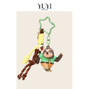 YUYI正版 联名疯狂动物城丑萌闪电尼克狐豹警官朱迪兔包挂件钥匙扣