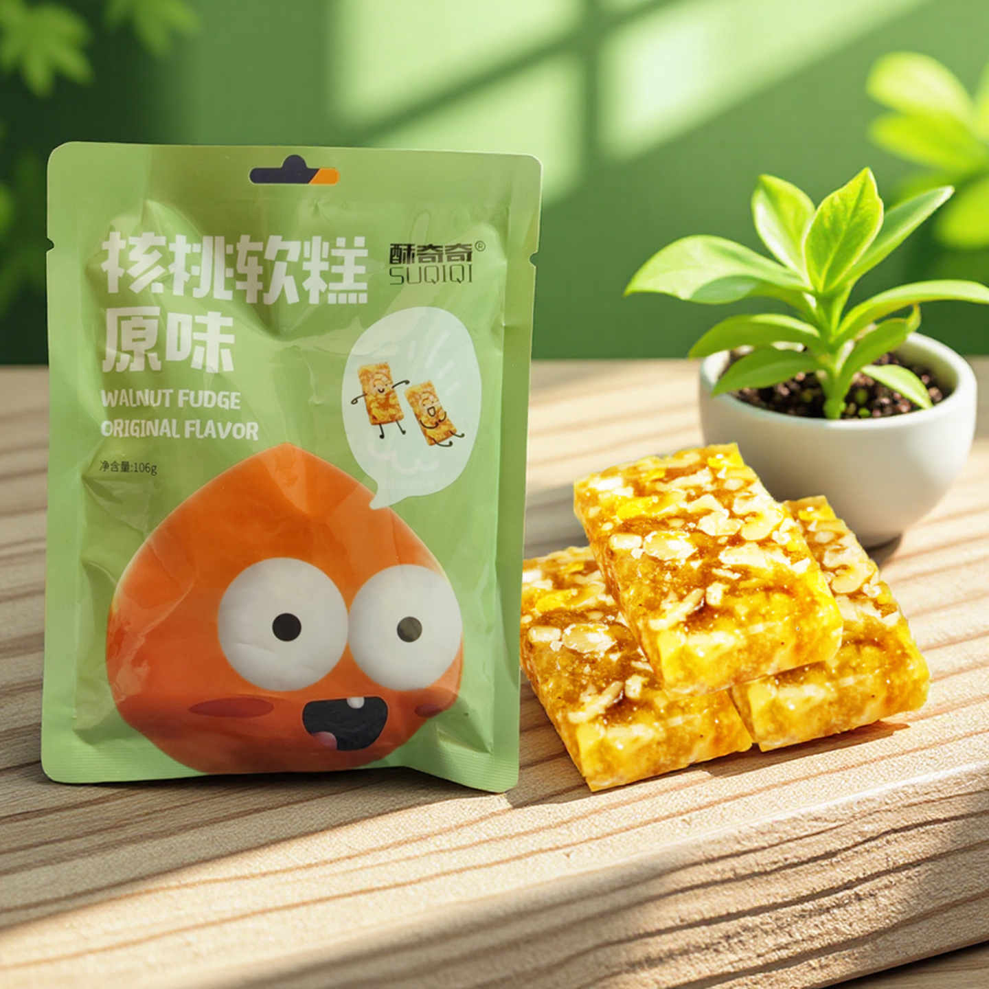 酥奇奇云南核桃糖绿色拍多更实惠