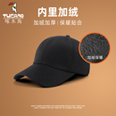 啄木鸟大头围帽子男士 宽帽檐棒球帽加绒休闲百搭鸭舌帽女 2025冬季