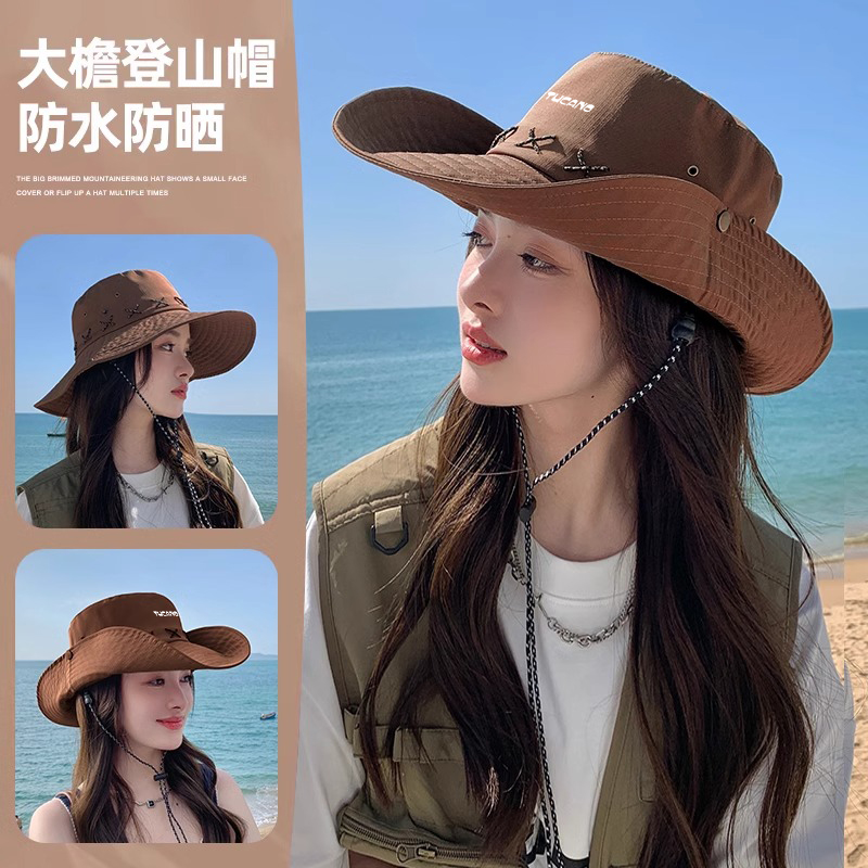 【热销推荐】新款防晒西部牛仔帽