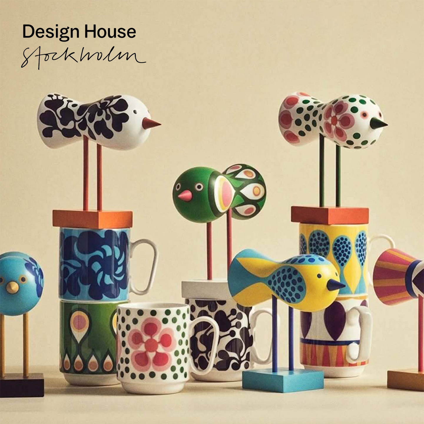 瑞典Design House北欧陶瓷杯子水杯高颜值马克杯家用乔迁生日礼物