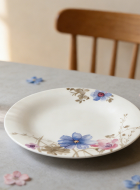 特价Villeroy Boch唯宝紫色迷情大盘陶瓷盘子菜盘家用碗盘餐具套