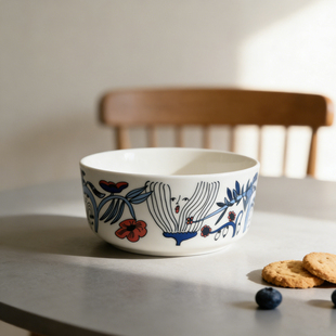 特价清仓芬兰arabia田园诗歌15cm碗杯家用氛围餐具米饭碗