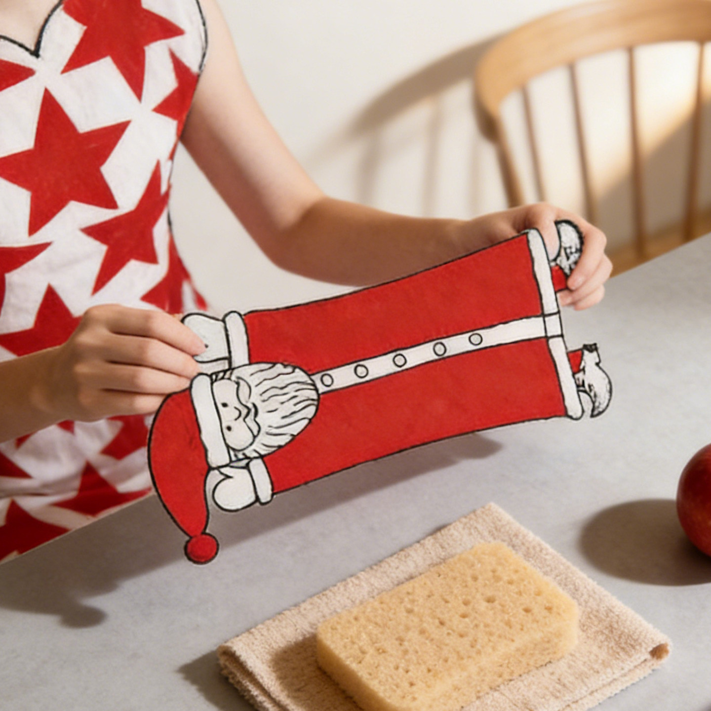 瑞典optodesign姆明百洁布可爱艺术插画洗碗布Mikey猫木浆清洁棉