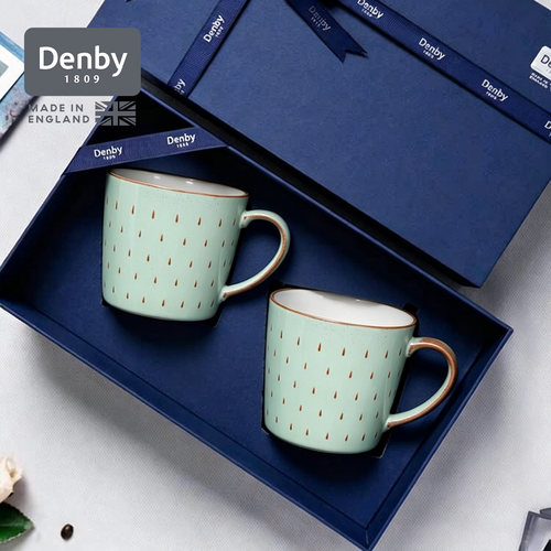 Denby进口陶瓷耐高温马克杯礼盒
