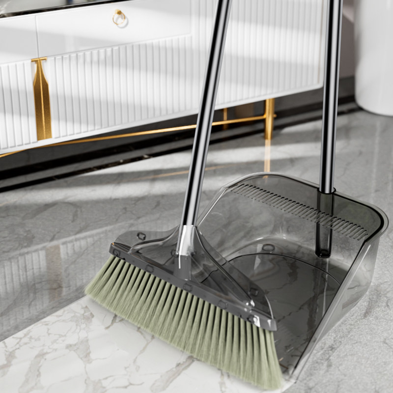 高档家用软毛扫把套装