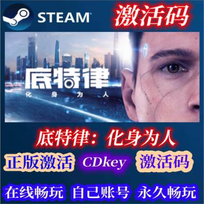 Steam底特律正版激活码