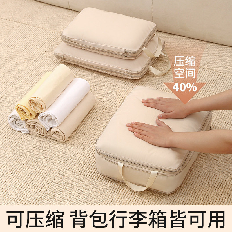 旅行收纳袋压缩行李箱收纳包出差衣物内衣分装袋子整理包旅游套装,收纳整理,旅行收纳套装,淘宝优惠券,粉丝福利购,淘宝优惠卷