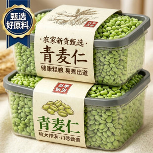 农科院！青麦仁新鲜青麦粒米2026年新货青小麦胚芽杂粮煮粥包粽子