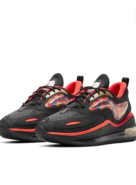 Nike Air Max Zephyr黑红气垫休闲鞋CV8837-002看详情页kl仓