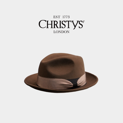 Christys百年皇室品牌Trilby帽