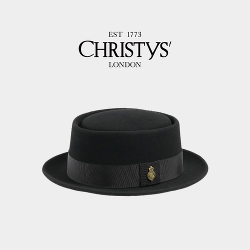 Christys百年皇室品牌Porkpie帽