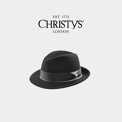 Christys百年皇室品牌Trilby帽