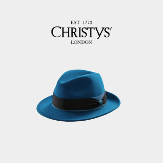 Christys'百年皇室品牌 羊毛礼帽 经典Trilby爵士帽男毡帽