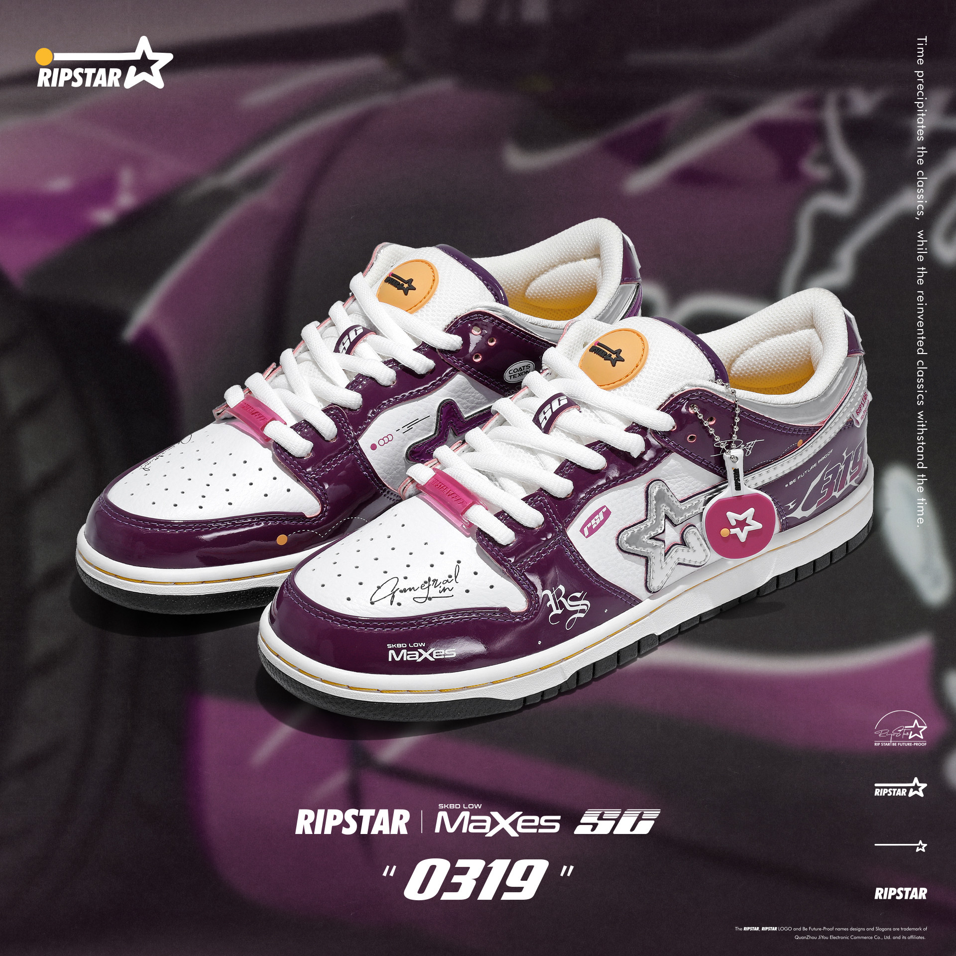 RIPSTAR/爆炸星「0319」限定配色