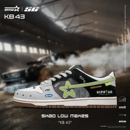 KB43 RIPSTAR 休闲低帮赛车运动潮鞋 男女新款 爆炸星休闲板鞋