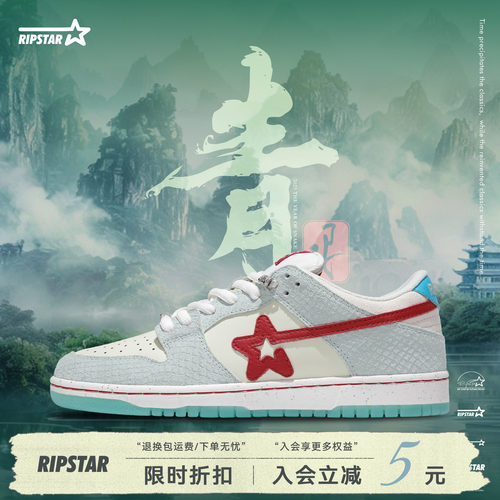 RIPSTAR/爆炸星限定板鞋男女款