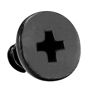 M3M CA淬火发黑薄头十攻字自螺丝大平头扁平头126自攻螺钉2M2