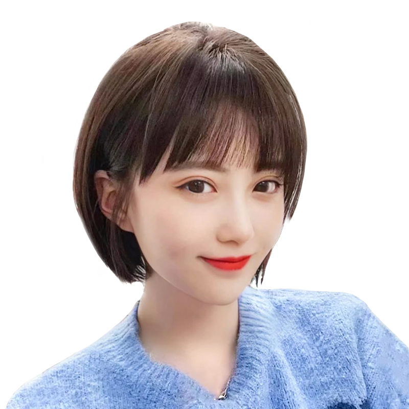 舒优美真人发丝逼真自然假发头套
