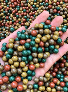 弹弓泥丸弹白色专用安全子弹8mm9mm10mm弹珠钢珠加重磁力泥球陶瓷