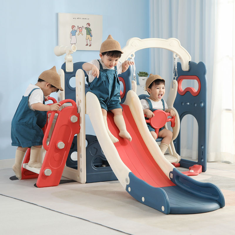 滑滑梯室内家用儿童攀爬架小型宝宝家庭2至10岁滑梯秋千二合一