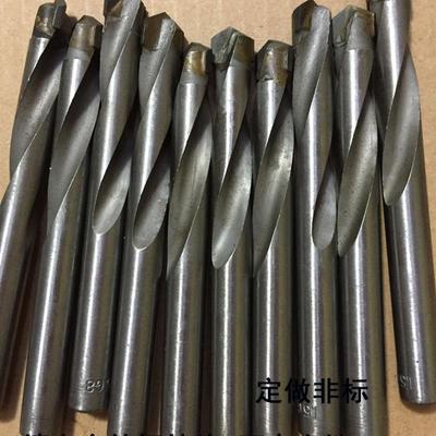 镶硬质合金yg8直柄钨钢钻头直柄麻花钻高硬度打角铁硬钢专用钻咀