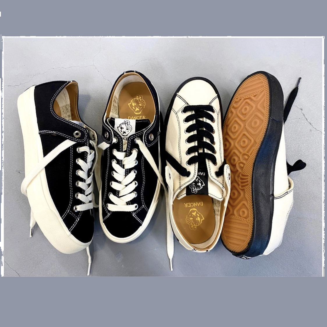 LRABDancer联名系带帆布鞋现货