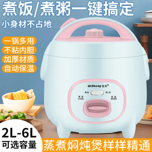 奇声电饭煲家用小猪煲迷你猪猪煲学生宿舍机械式电饭锅单人1.6L