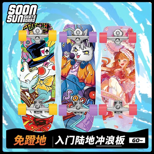 SOONSUN猫板陆地冲浪板